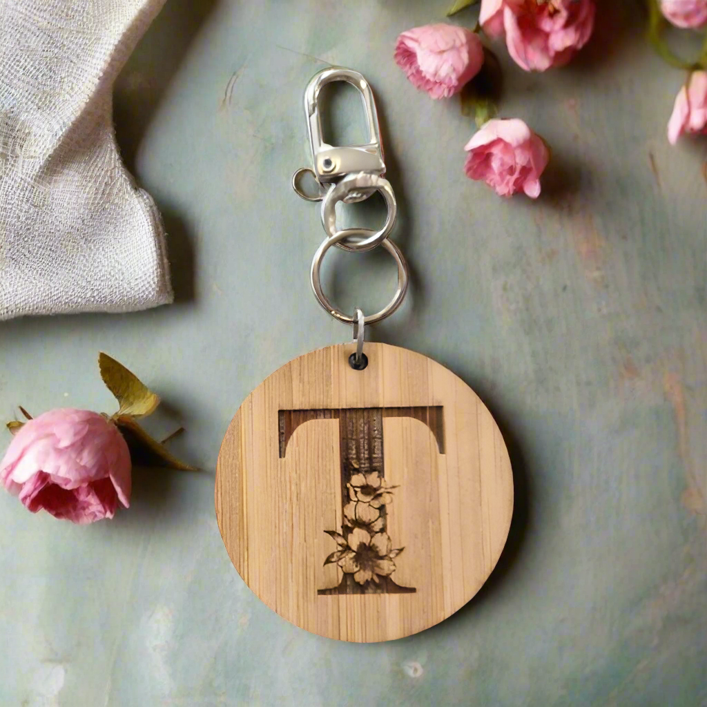 Alphabet Bag Charm & Keyring