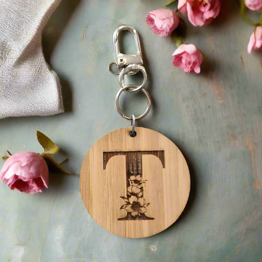 Alphabet Bag Charm & Keyring