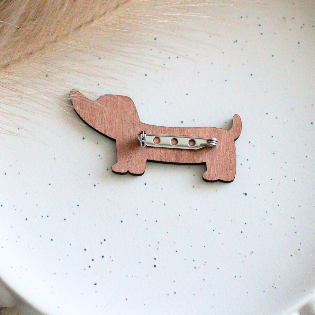 Dachshund Brooch