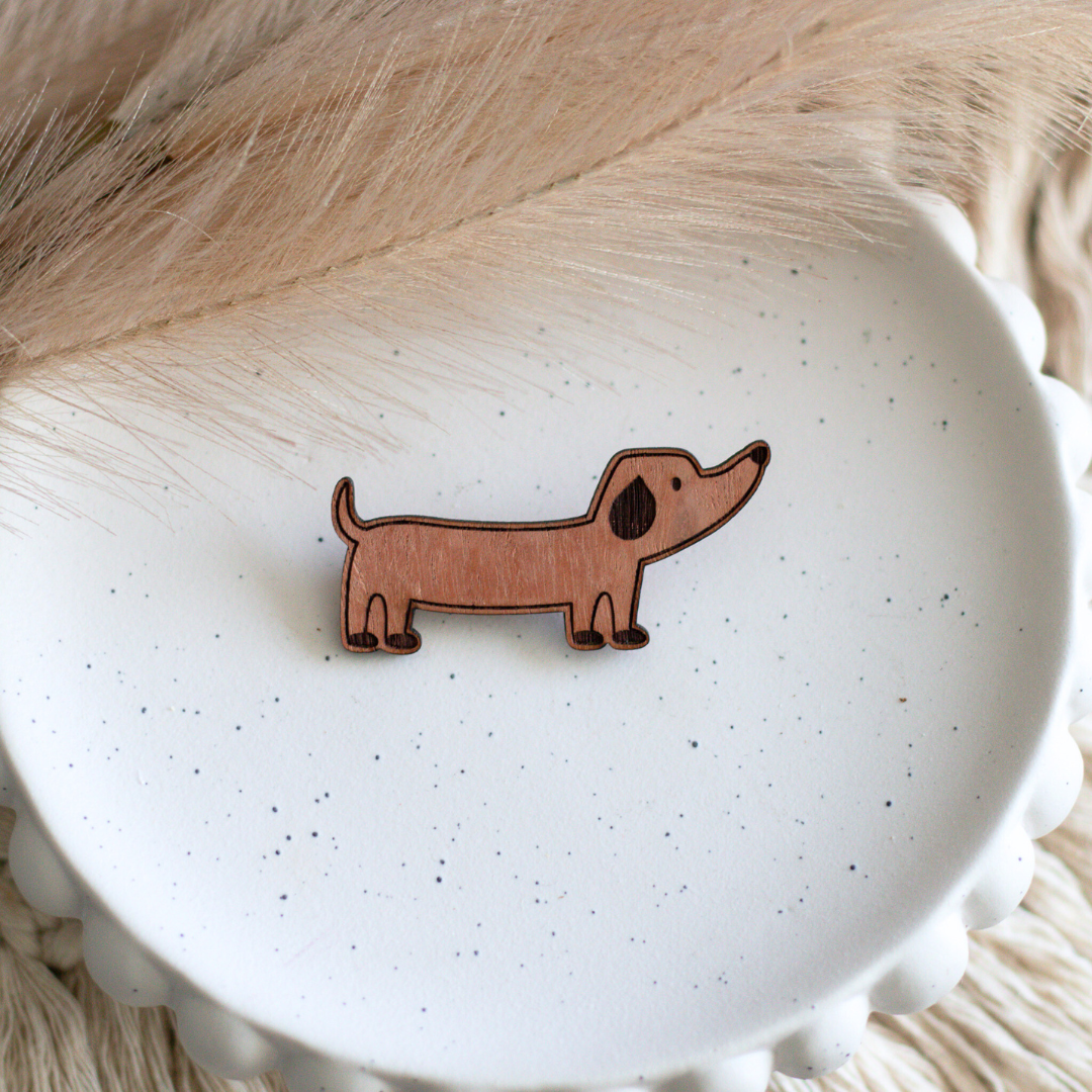 Dachshund Brooch