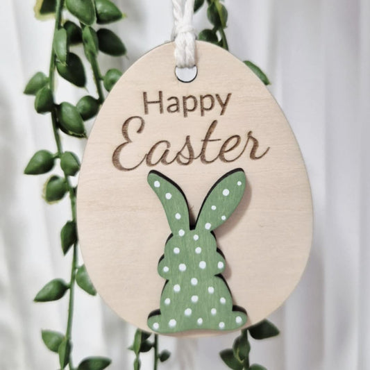 Happy Easter Tag (4 colours)